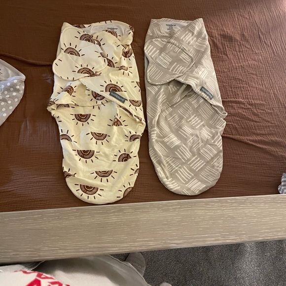 SwaddleMe swaddle Set - Rust, Cream, and Gray (3) - Picture 6 of 6